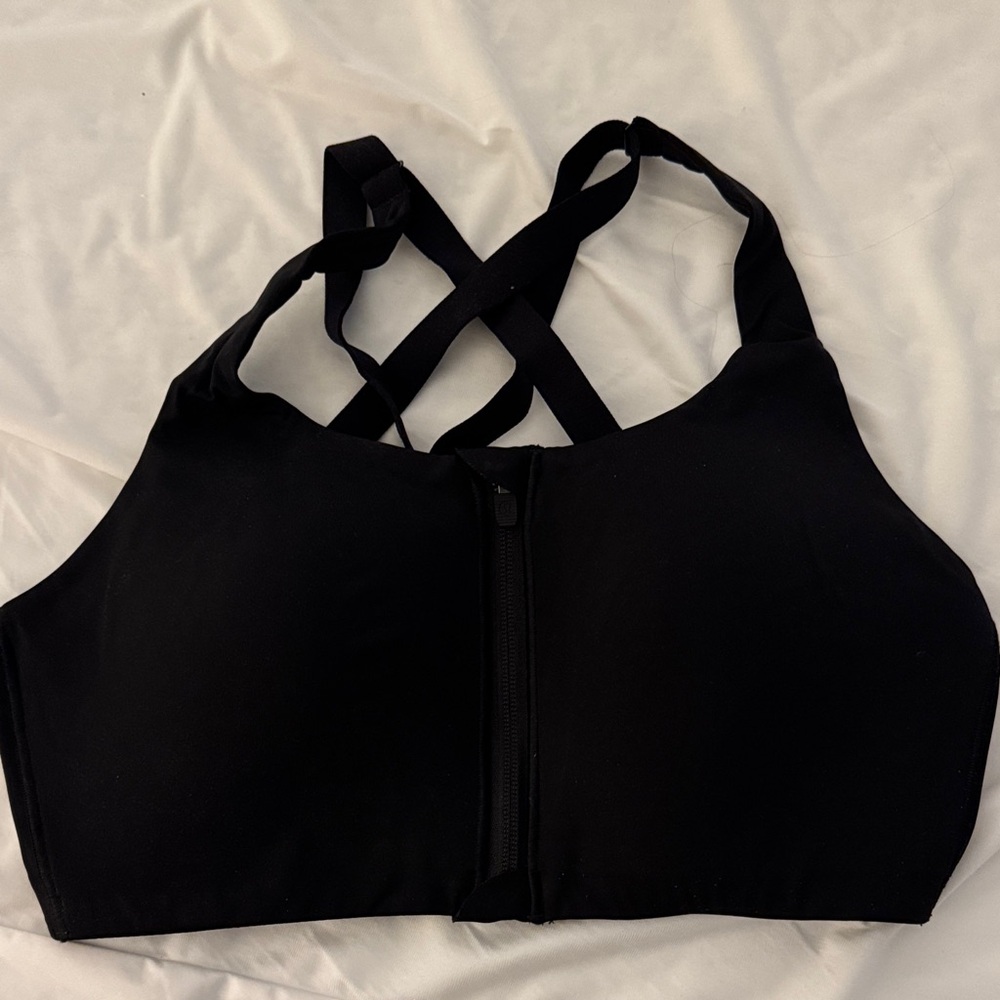 Women's Lululemon Black High Support Sports Bra